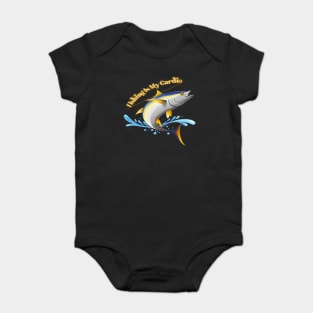 Fishing Is My Cardio Baby Bodysuit